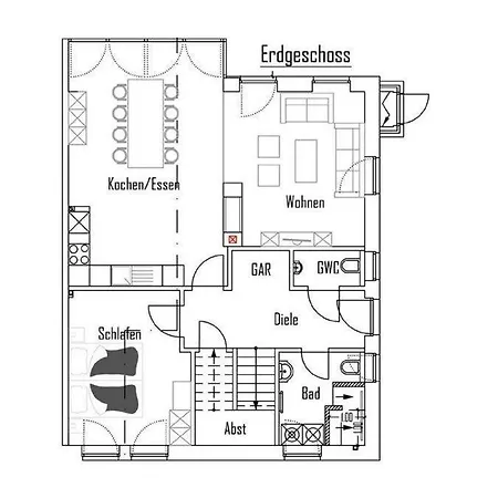 Apartment Wellen-klang